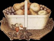 Grant Wood Fruit painting